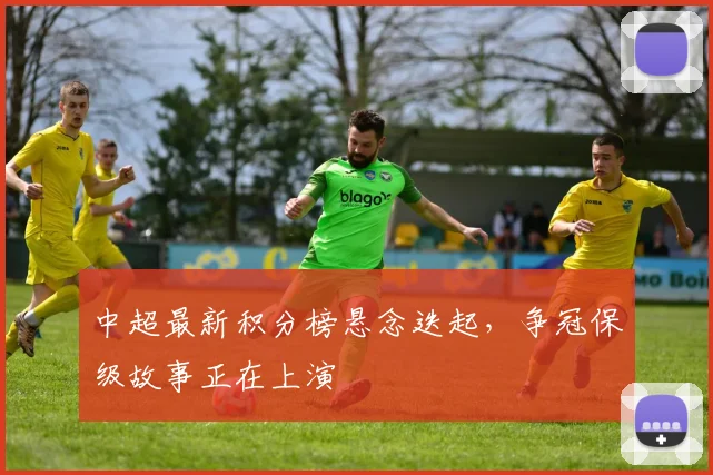 中超最新积分榜悬念迭起,争冠保级故事正在上演